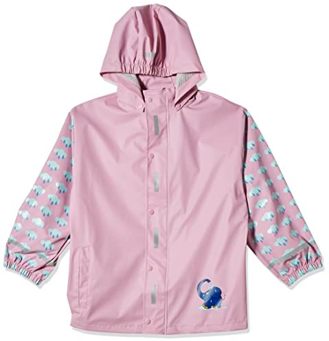 Playshoes Regenjacke Unisex Kinder Wind- und wasserdicht Regenmantel Regenbekleidung, rosa Die Maus, 140