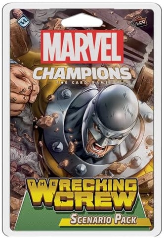 Fantasy Flight Games, Marvel Champions: Scenario Pack: The Wrecking Crew, Ages 14+,o 4 Players, 90 Min Player Time 3. Scenario Pack, Multicoloured, MC03en