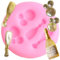 JLZK 3D Bottle Silicone Mold Wedding Champagne Fondant Cake Decorating Tools Diy Cupcake Baking Candy Chocolate Moulds