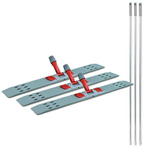 maxxi4you 3 x Klapphalter mit Stiel für Wischmopp 80 cm