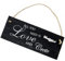 Schiefertafel Deko Insel Kreta Schild 22 x 8 cm - All you need is Love and Crete - Wanddeko Dekoration Türschild