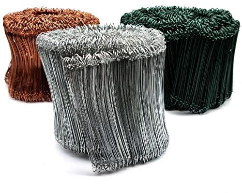 Makashop24 Drilldraht, Betondraht, Ösendraht Verkupfert 300 x 1,6 je 1000 Stück