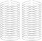 30 Pack Bulk 3 MM Silver Plain Blank Hard Skinny Thin Metal Headbands Base Wire Hair Bands Clasps Tiara Headband DIY Crafting Hair Accessories for Women