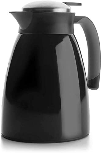 Suinga Jarra termo inox, Negro - 1 Litro