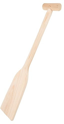 IWOWHERO Ergonomisches Holzpaddel Für Kanus Und Boote Robustes Und Leichtes Ruder Aus Nachhaltigem Holz Für Anfänger Und Profis Zum Paddeln Und Erkunden Von Gewässern