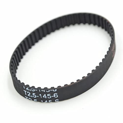 EICOFF Zahnriemen 105 120 130 145 T2,5 Synchronriemen Breite 6 mm Zähne 42/48/52/58 T2,5 Gummi-Zahnriemen T2,5 Riemenscheibe 120-T2,5, glatt und effizient
