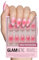 Press On Nails - Blushing Aura | Short Almond Trendy Pink with Ombre Center Nails in a Glossy Finish | 15 Sizes - 30 Nail Kit with Glue