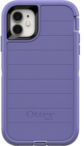 OtterBox iPhone 11 (Only) - Defender Series Screenless Edition Case - Mountain Majesty (Purple) - Case Only - Microbial Defense Protection - Non-Retail Packaging