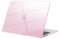 eleger Cover compatibile con MacBook Air 13 pollici M4 A3240 M3 A3113 M2 A2681, uscita nel 2025 2024 2022, Custodia dura per MacBook Air 13.6, Rosa trasparente