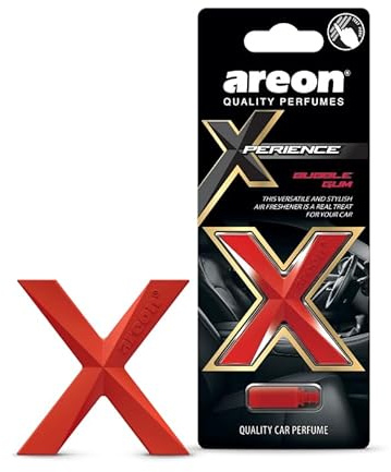 Areon Xperience Version Auto Lufterfrischer New Car Black Crystal Bubble Gum Vanille - Ideal für jede Größe Auto Vent (Bubble Gum)