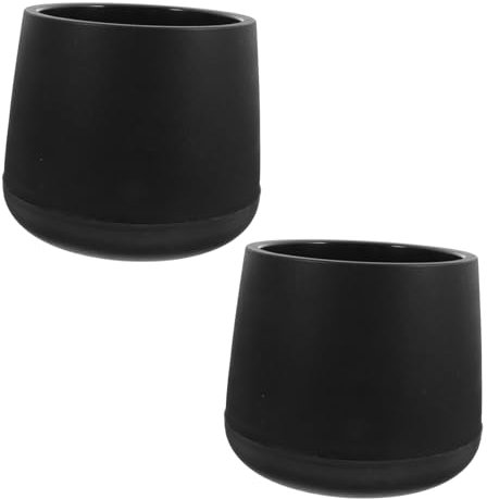 Yardwe 2piezas Jardineras De Exterior para Patio De Macetas Elegantes De Interior y Exterior