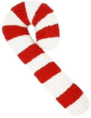 kokdid Weihnachts-Plüschkissen, weiches Kissen für Komfort, Urlaub und Heimdekoration, kreative Weihnachtsdekoration