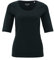 OPUS Damen Kurzarmshirt | SERTA Slim Shirt aus Jersey Emerald, 38