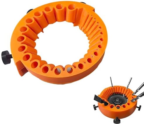 Bohrerschärfer Werkzeug, Bohrer schleifgerät, Mehrzweck Bohrerschärfer,Bohrerschleifgerät 2 bis 13 mm Drill Bits zum Schleifen 125 mm Schleifer & Winkelschleifer, Effiziente Resharpening Tool