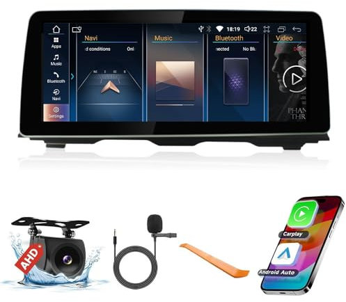 12.3 Octa Core 8G+128G Car CarPlay Android Auto Navigation Android Stereo für BMW 5 Series F10 F11 2011-2012 GPS Touchscreen Haupteinheit Radio Display IPS Tablet Media Player