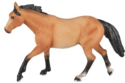 MOJO Quarter Horse Buckskin Farm Animal Model Toy Figure