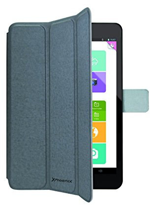 Phoenix Technologies PHVEGACASE8 - Funda de Cuero para Tablet de 8, Gris