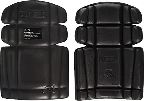 JCB - Accessori per abbigliamento da lavoro - Ginocchiere Cannock - Ginocchiere - Ginocchiere per lavoro - Adatto per abbigliamento da lavoro con tasche al ginocchio - Grigio - Taglia unica