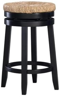 Powell Furniture Maya Counter Stool, Black