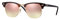 Ray-Ban Unisex-Erwachsene Sonnenbrillen CLUBMASTER RB 3016, 990/7O, 51
