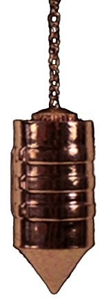 Raum der Stille Atlantis Pendel Messing 4cm Verschiedene Varianten (Verkupfert)