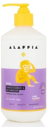 Alaffia Conditioner Striegel, zart für Babies on Up, Zitrone Lavendel - Everyday Shea, 16 fl.oz
