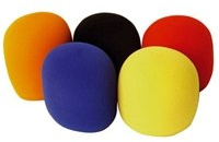 Coloured Wind Protection for Dynamic Microphones