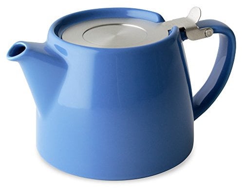 FORLIFE 309-BLU Stump Théière avec couvercle SLS et infuseur, 532 ml, bleu