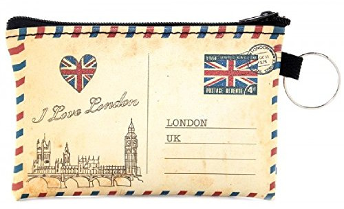 British Gifts - Coin Purse (London Postcard)