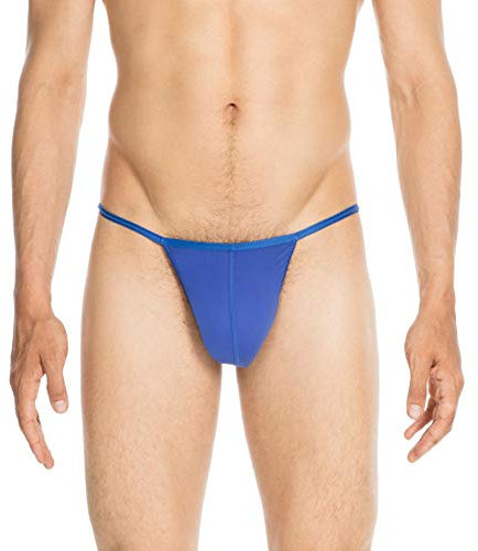 Hom Homme Plume G String - Bleu (Bleu 00bi), M