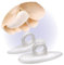 Gelx All Gel Toe Support Prop | Custom Shaped for Each Toe & Foot | Small Left (3rd-4th / 4th-5th Toes)