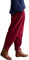 Youlee Frauen-elastische Taille Corduroy Hose mit Taschen Burgund Einheitsgröße