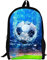 HUGSIDEA Kinderrucksack, Football 9 (Blau) - Y-H274C