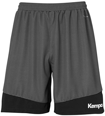 Kempa Herren Emotion 2.0 Herren Shorts, Anthra/Schwarz, XXL EU