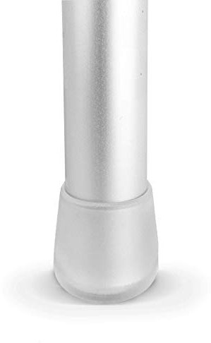 Lifeswonderful - Lot de 16 Embouts Ronds Transparents - pour Pieds De Meubles - Différentes Tailles
