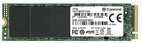 Transcend 110S 1TB Interne M.2 PCIe NVMe SSD 2280 PCIe NVMe 3.0 x4 TS1TMTE112S