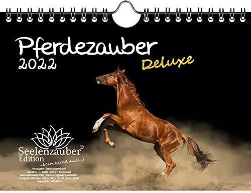 Pferdezauber DELUXE DIN A5 Wundkalender für 2022 Pferde - Seelenzauber