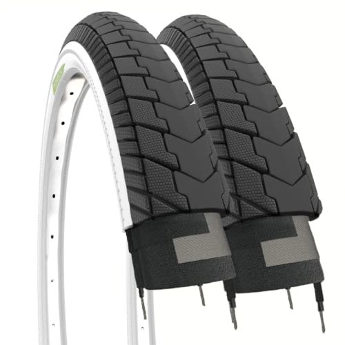 2 Reifen 24 x 1,75 (47-507) Reifen Gummi Fahrrad Citybike Kinder 24 Zoll