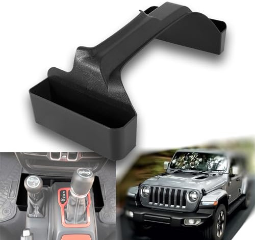 CTcar Gangschaltung Aufbewahrungsbox,Mittelkonsole Organizer, Aufbewahrung Organizer, Paletten für Jeep Wrangler JL JLU and Gladiator JT Truck 2018-2022