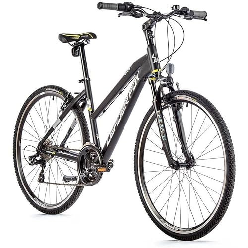 Leaderfox leichtes 28 Zoll Alu Leader Fox Away Fahrrad Crossbike schwarz Rh 42cm, K23/1/1/2/1/165