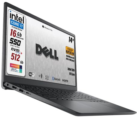 Dell Vostro 3420-14'' Core i7 - RAM 16GB SSD 512GB - N5FJT | Win 11 Professional 64 Bit, USB Type-C, Wi-Fi, LAN, Ultraleggero 1,48 kG