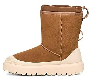 UGG Klassischer Hybrid-Stiefel für Herren, kurzes Wetter, Kastanie/Whitecap, 12