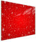 DarHaus Planche à découper en verre Ceranfeld 1 pièce 52 x 30 cm, plaque de découpe en verre, protection anti-éclaboussures, plaque en verre universelle, cuisine, Rouge