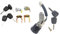 YUCKMZ Zündschloss und Türschloss Set Schließzylinder mit 6 Schlüssel Kompatibel mit Citroen C1 107 Aygo 9170.Y8+N0501412/N0502200