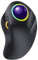 ProtoArc EM03 Wireless Trackball Maus Bluetooth, RGB Kabellose Trackball Maus mit Fingerbedienung, Wiederaufladbare Ergonomische Maus, Multi-Geräte, Kompatibel mit iPad, Mac, Windows - Lila