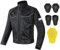 Ronyme Chaqueta de Moto de Verano, Capa de Equipo de protección Protección contra Impactos Chaqueta de Motocross de Malla Transpirable Reflectante para, l