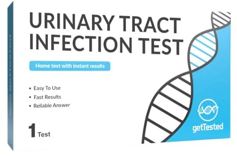 Harnwegsinfektionstest | Urinbasierte Analyse von Leukozyten, Nitrit und Blutparametern mit visueller Auswertung