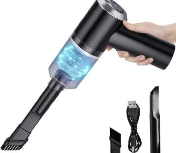 MF Mini Aspirapolvere Portatile 3 in1 Ricaricabile USB Auto Casa Ufficio 120W Accessori Soffia Aspira Senza Fili 12000pa Ad Alta Potenza Pulizia Tastiera Pc Soffiatore