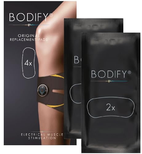 Bodify Original Ersatz-Pads 2er-Set (Ohne Controller) für EMS Wadentrainer Pro - Wadenmuskeltrainer für Männer und Frauen