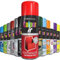 AlezyB 1x Crimson Red All Purpose Spray Paint 400ml Professional Quality and Fantastic Finish, Interior, Exterior, Household Multipurpose Spray for Metal | Plastic | Wood | Glass
